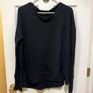 Athleta Navy Crew Neck